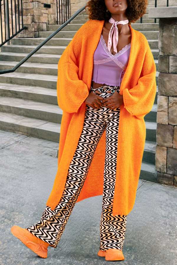 Fashion Loose Straight Cardigan