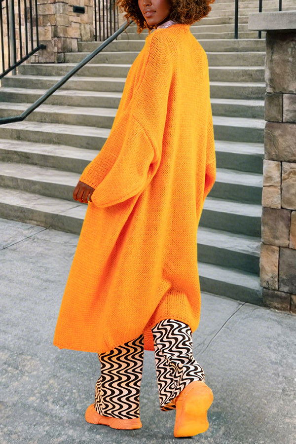 Fashion Loose Straight Cardigan