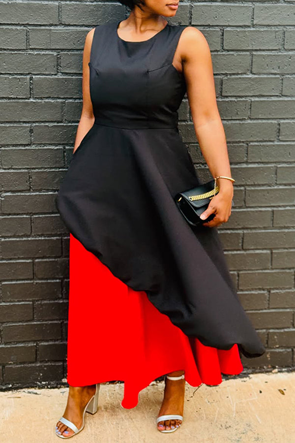 Stylish Two Tone Cami Dress