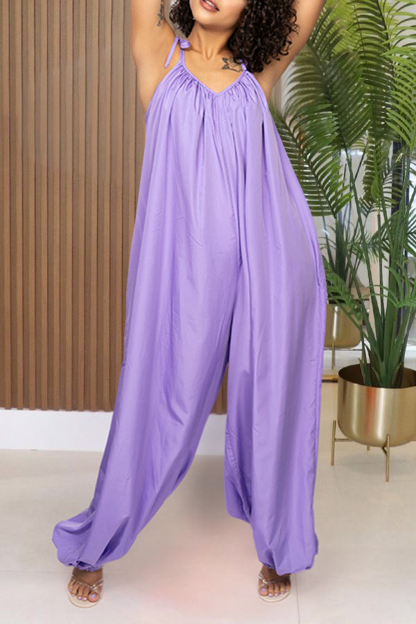 Chic Cami Bloomer Loose Jumpsuit