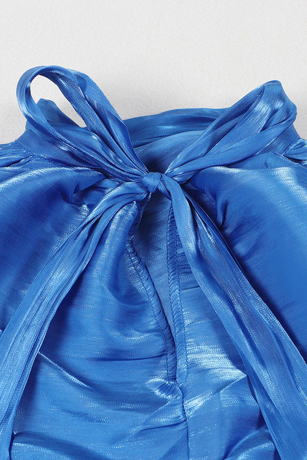 Stylish Satin Loose Ruffle Cape*