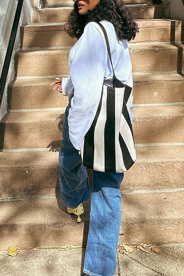 Casual Simple Cotton Long Sleeved T-shirt*