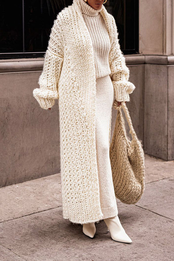 Fashion Warm Chunky Knit Cardigan