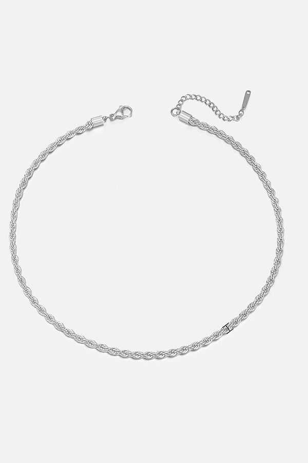 Simple Twist Chain Necklace