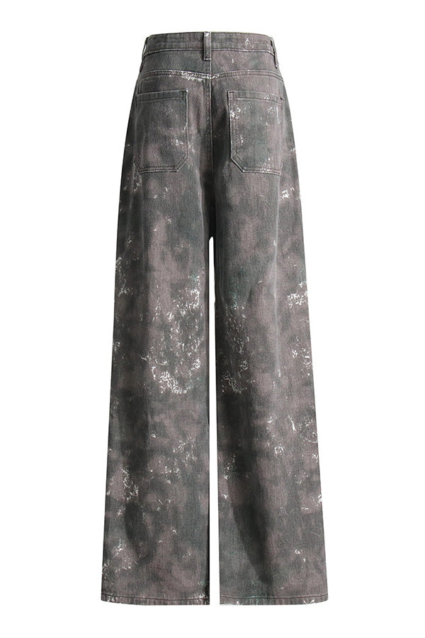 Casual Camo Print Multiple Pockets Pants