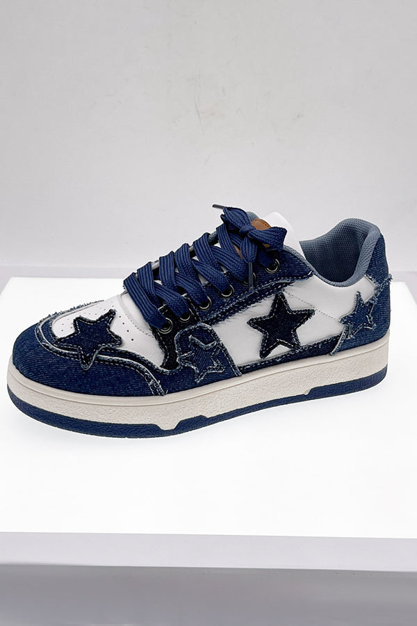 Casual Colorblock Star Shape Sports shoes