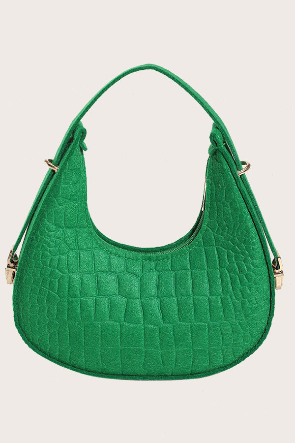 Stylish Textured Small Shoulder Bag