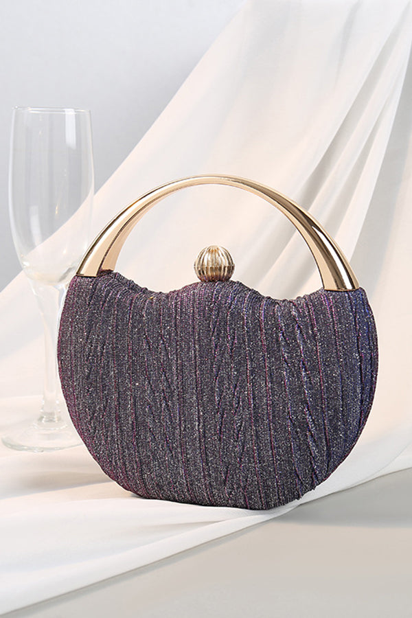 Gorgeous Metal Glitter Evening Bag